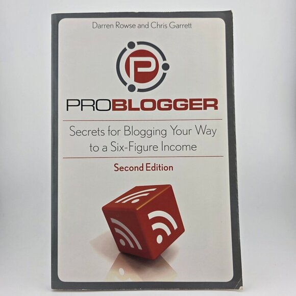ProBlogger Blogging Income Book by Darren Rowse - Picture 1 of 6